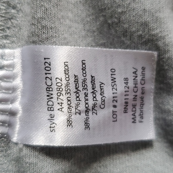 Barefoot Dreams Cozy Terry V- Neck Caftan Size 1X - Picture 6 of 8